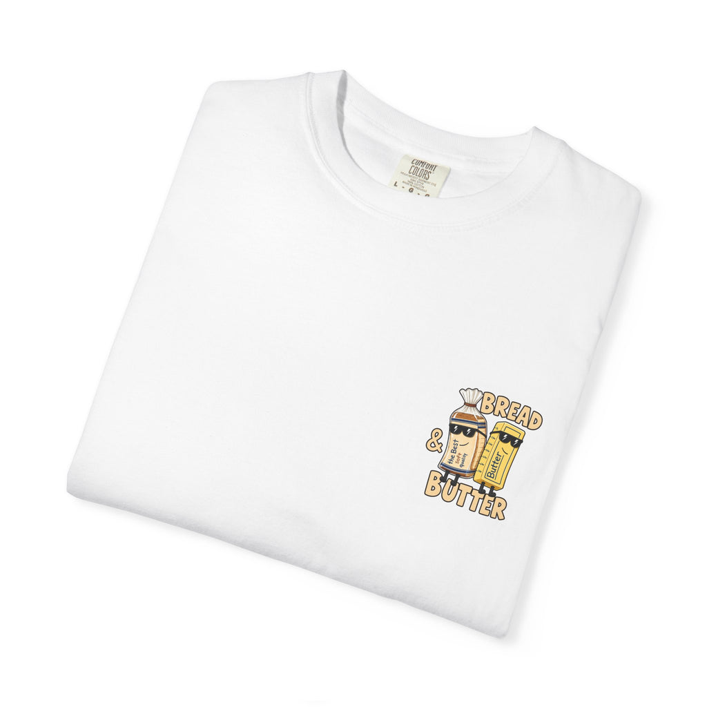 Bread & Butter T-Shirt —  Cartoon Food Duo Tee