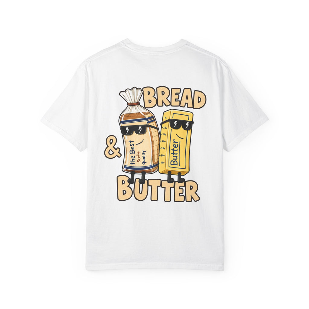 Bread & Butter T-Shirt —  Cartoon Food Duo Tee